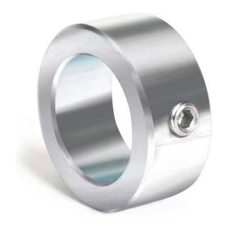 Shaft Collar, Set Screw, 1Pc, 7/8 in, SS (PK-2)